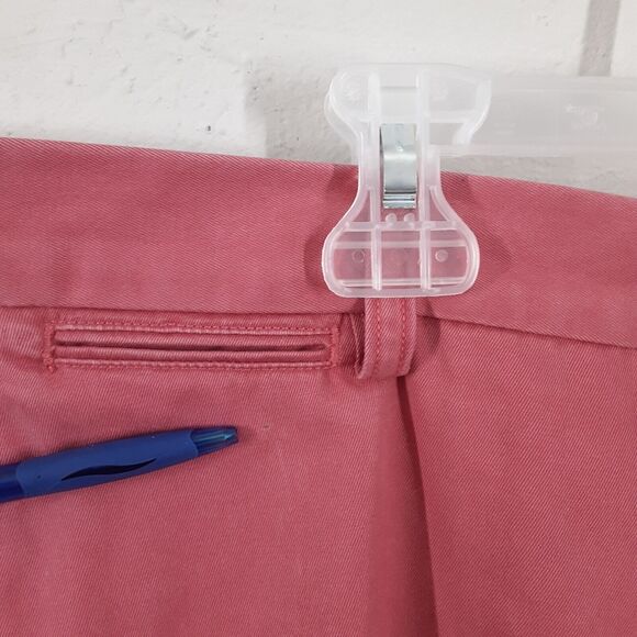 POLO Ralph Lauren Classic Fit Chino Red Pink Salmon Pants Mens Sz 34 X 30 - Picture 6 of 12